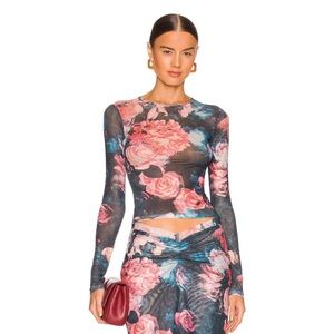 Floral Long Sleeve Top